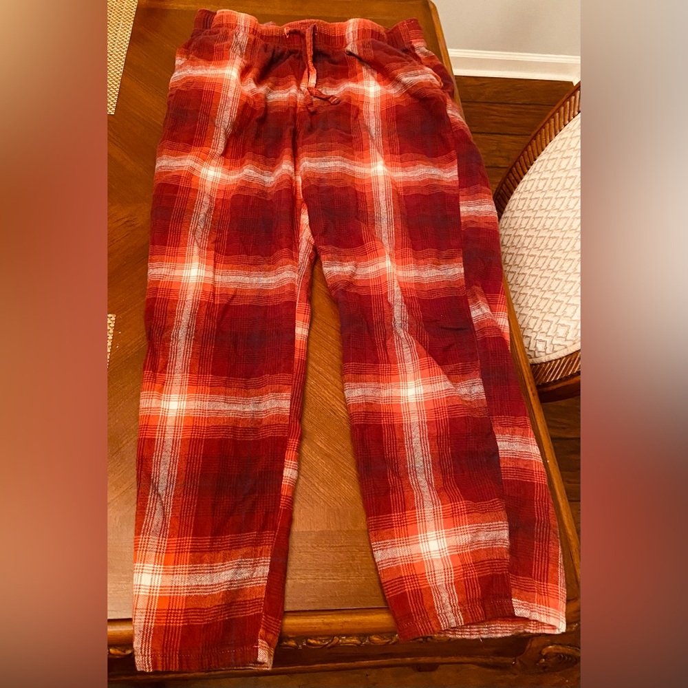 🧨Men’s Old Navy Red Plaid Pajama Pants Size: Large (SEND ANY OFFER‼️) 🧨